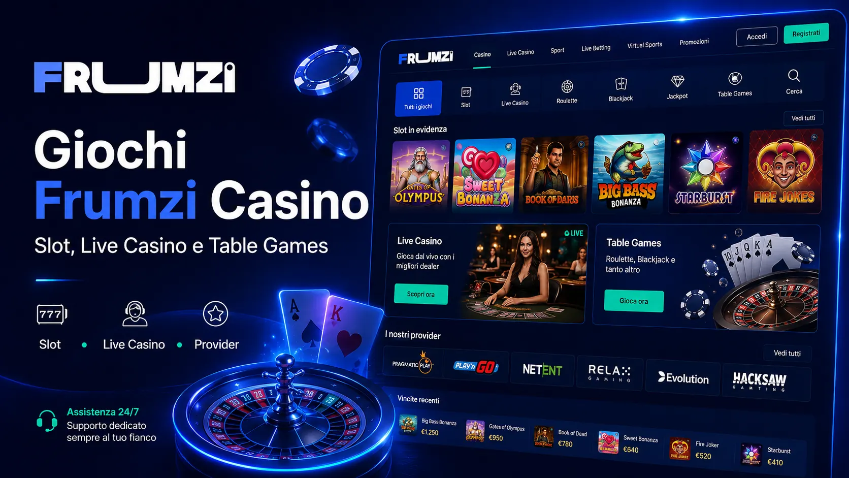 Frumzi Casino online
